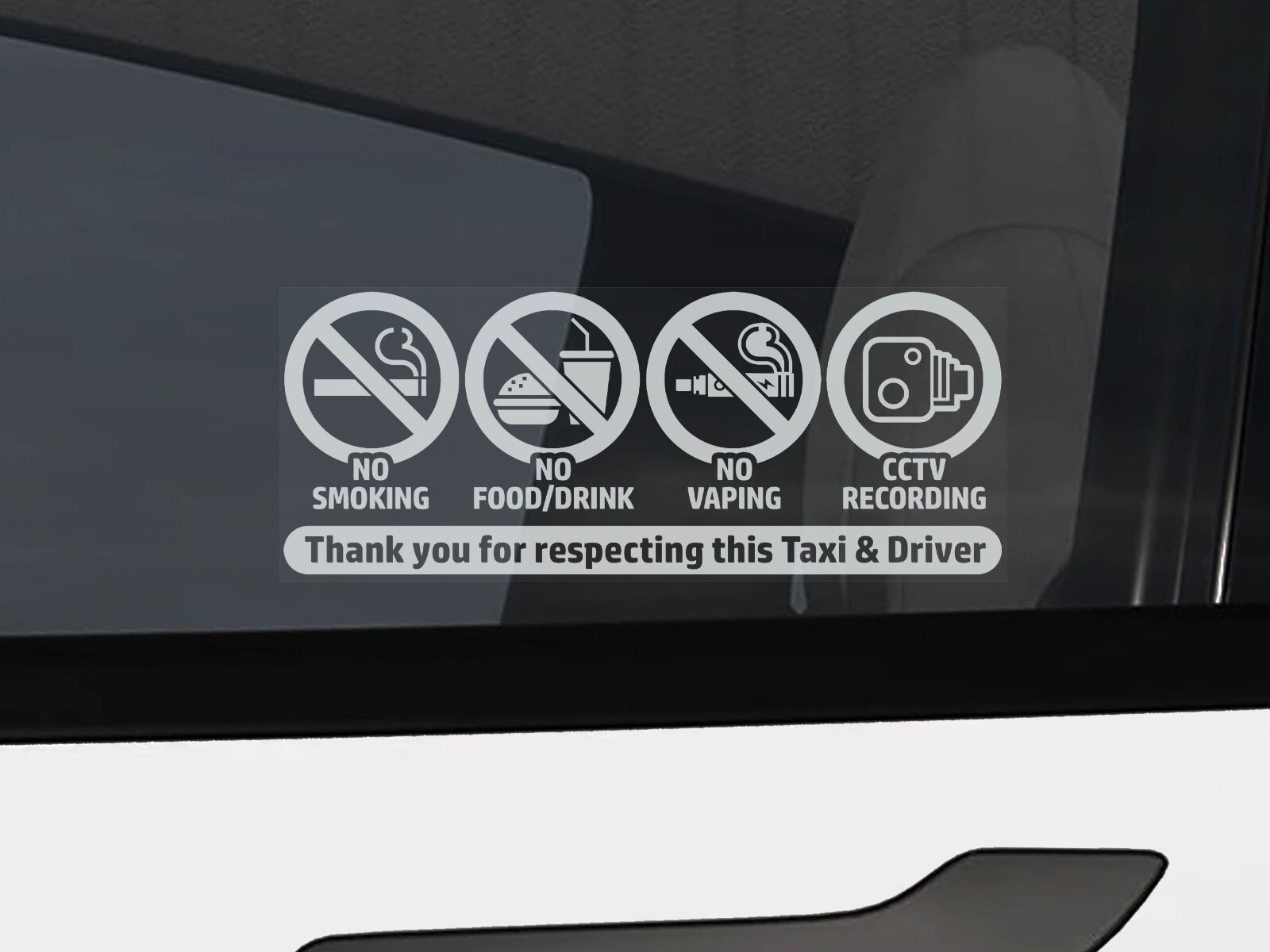 Accessories For Vaping - No Smoking Vaping Food CCTV Window