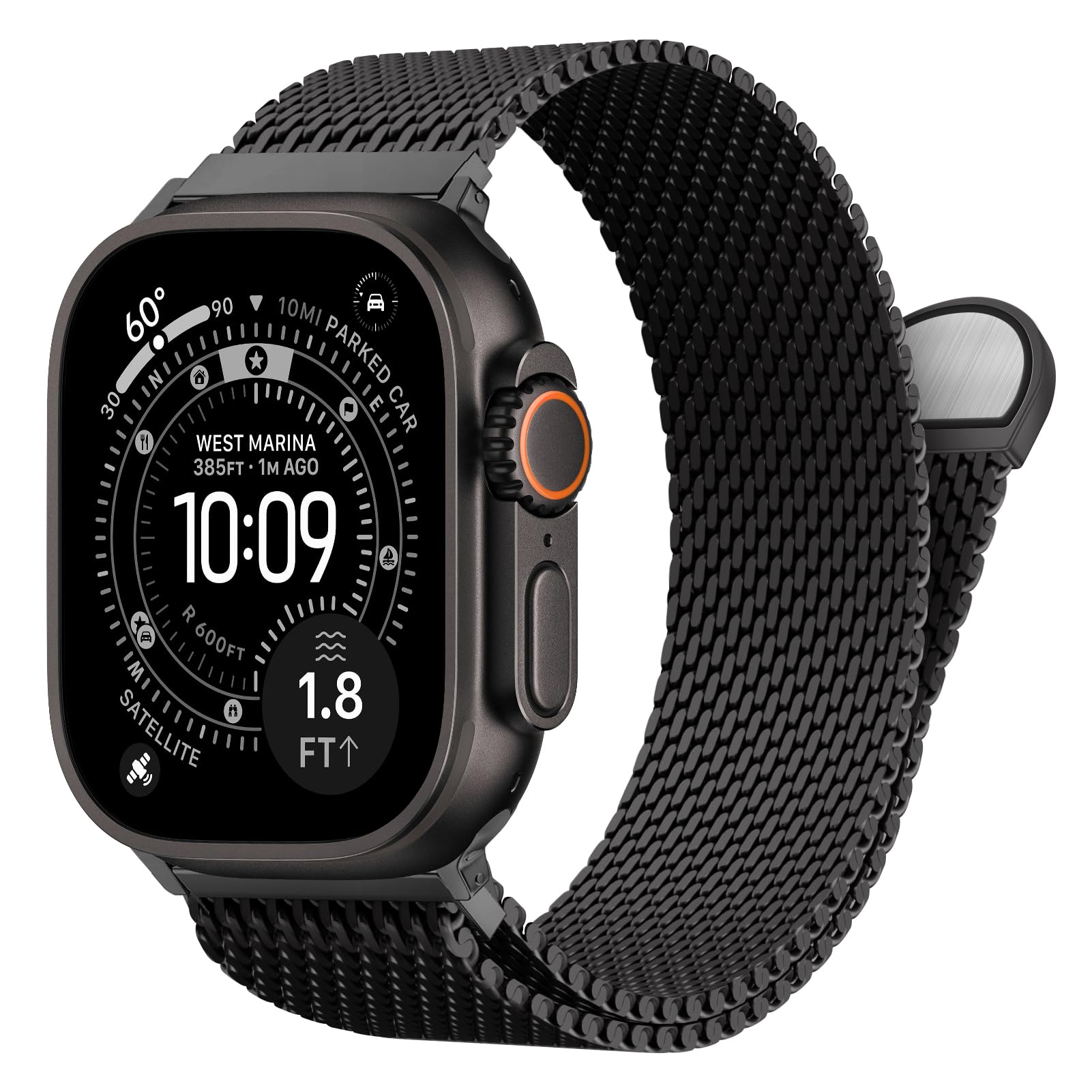 Thick Metal Strap for Apple Wa - Mesh Coil Strip review and price