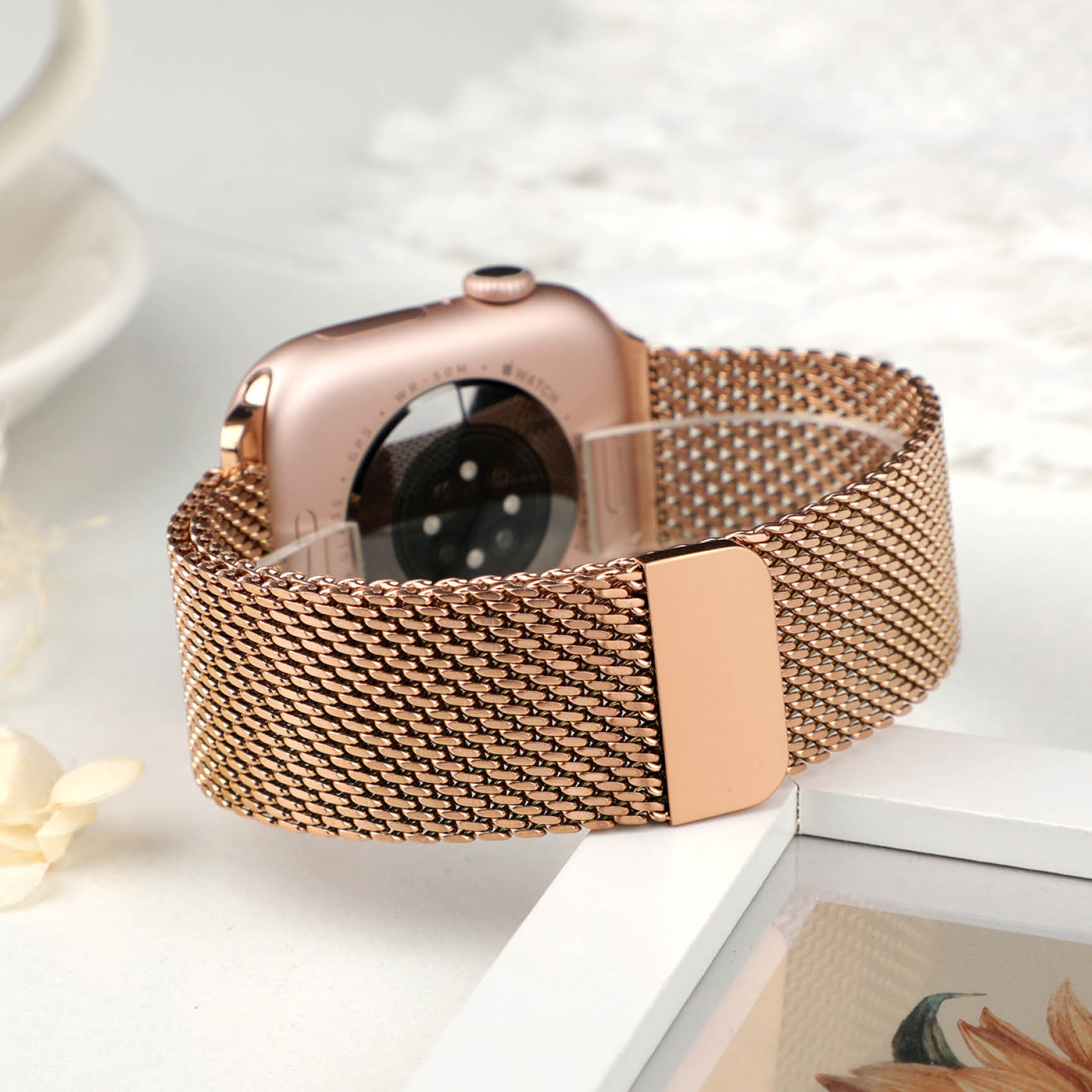 Thick Metal Strap for Apple Wa - Mesh Coil Strip review and price